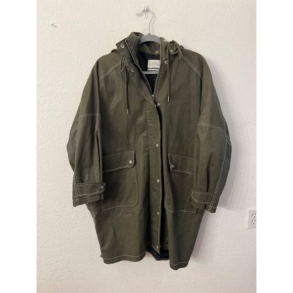 Urban Outfitters long line Anorak jacket women size Small oversized - Picture 7 of 7